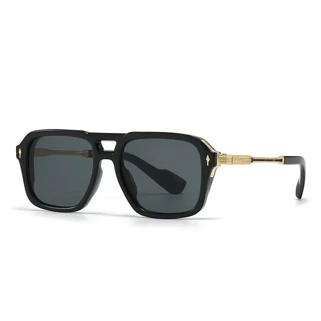 Unisex retro oval sunglasses: vintage aesthetic, sturdy polycarbonate, full UV protection. Essential eyewear.