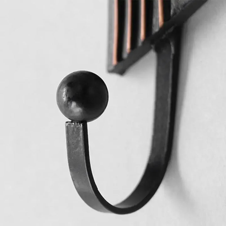 Unique musical guitar wall hooks for home decor. Great gift for music lovers to organize keys & accessories.