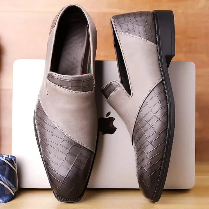 Cushioned men's slip-on loafers, ensuring all-day comfort for any everyday activity.