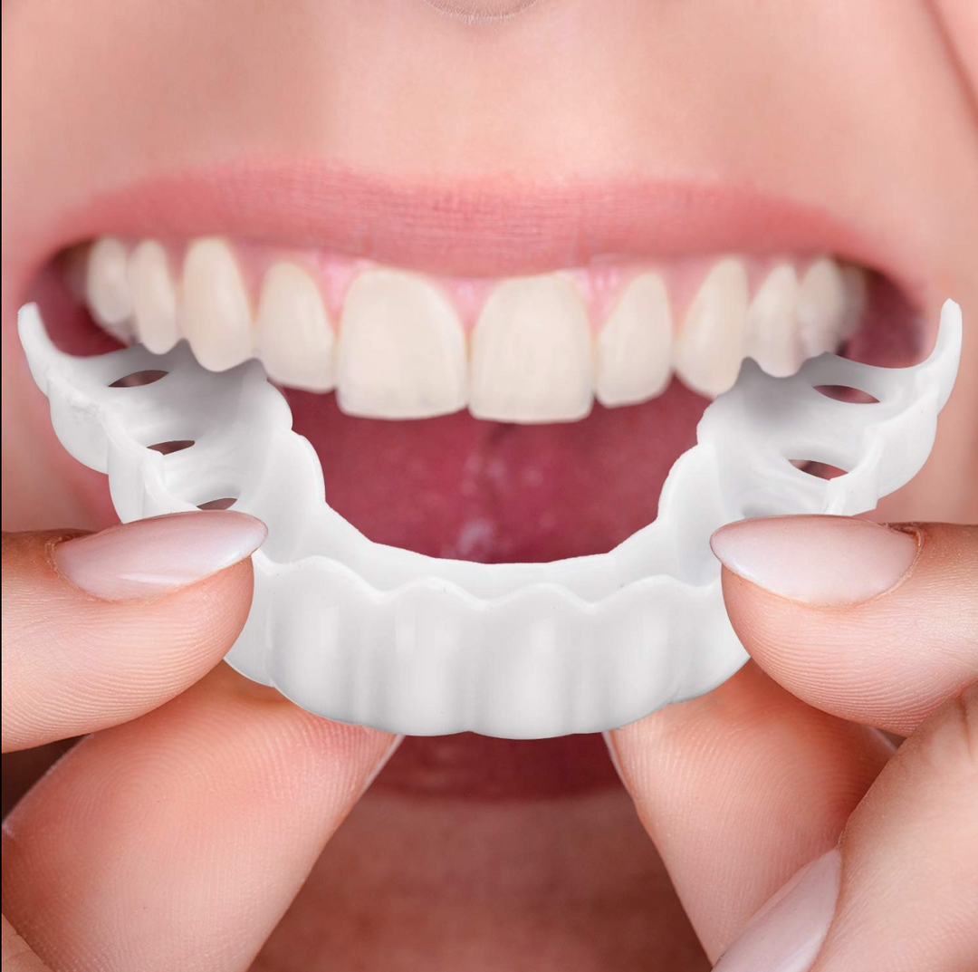 Reusable & affordable cosmetic snap-on dentures, offering an instant, confident smile & perfect teeth.
