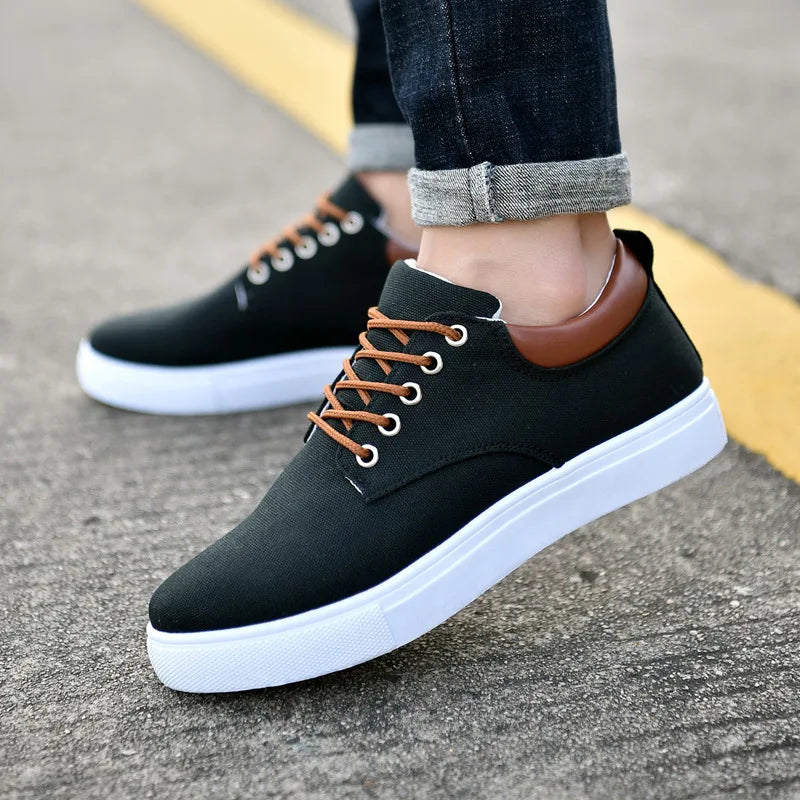Comfortable blue men's minimalist dress shoes, versatile for everyday & formal wear.
