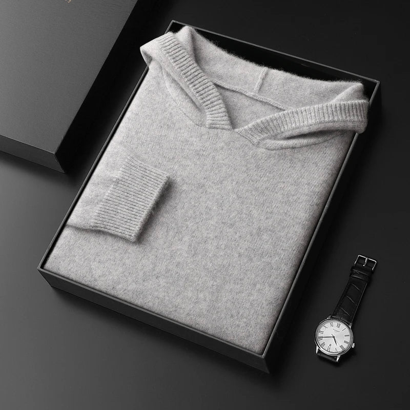 Ultimate comfort men's ultra-soft pullover hoodie, a must-have for relaxing and casual style.