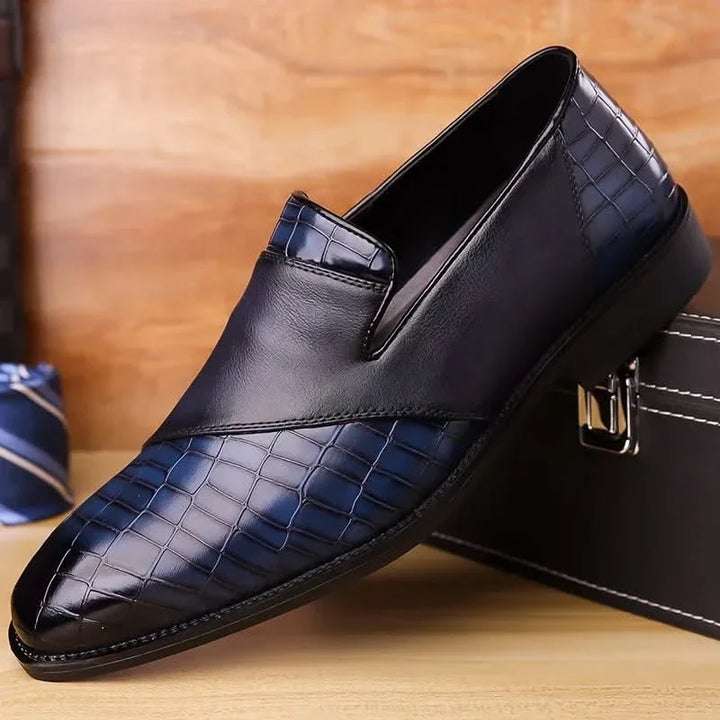 Men's comfortable slip-on loafers, a classic addition to any sophisticated menswear collection.