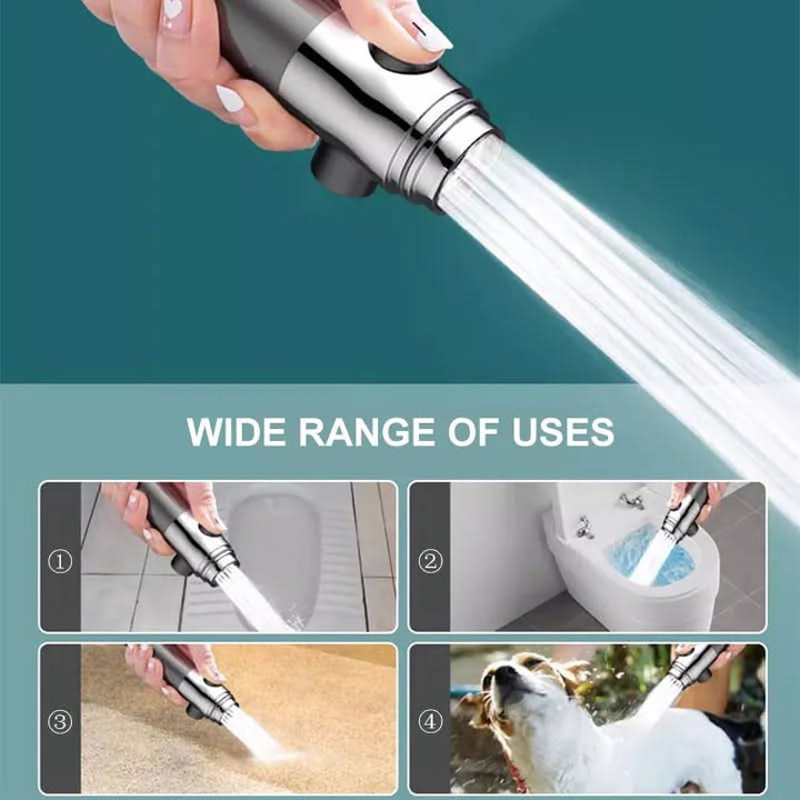 Experience spa-quality showers at home with this universal water filter shower head, boosting skin and hair care.