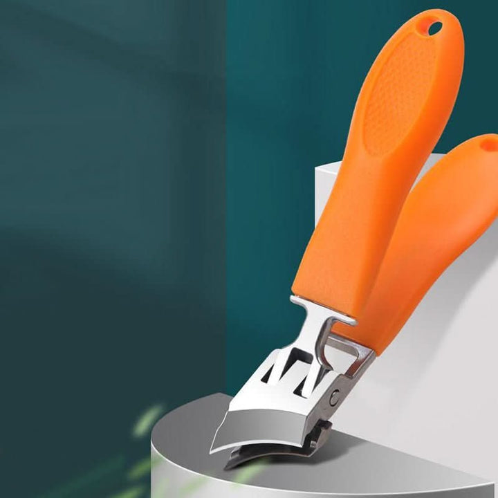 Precision unisex nail clipper for thick & ingrown toenails. Stainless steel grooming tool.