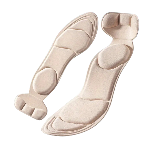 Essential shoe accessories: unisex memory foam heel inserts for enhanced comfort & foot support.