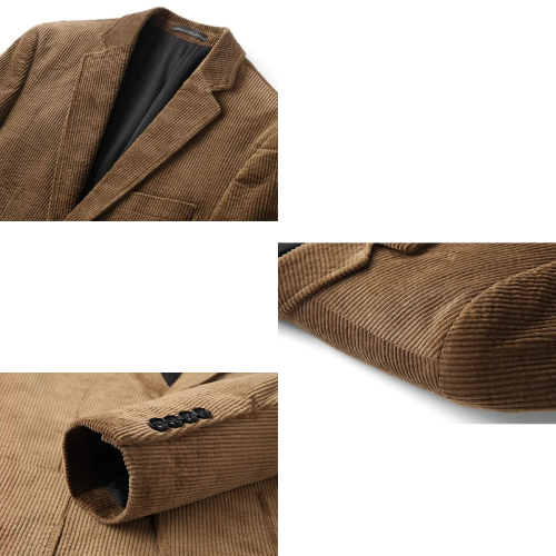 Versatile men's heritage tailored blazer, perfect for formal occasions or sophisticated casual outfits.