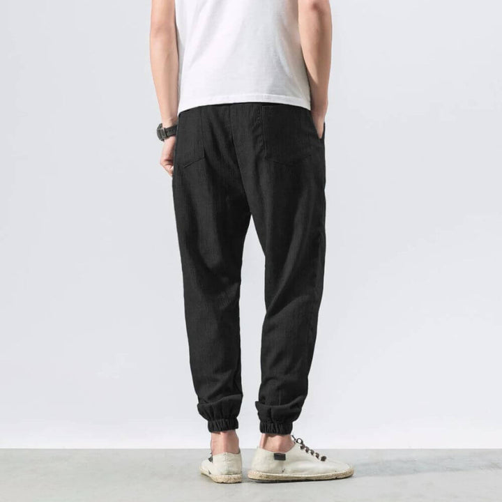 Modern men's relaxed fit summer pants, comfortable and stylish.