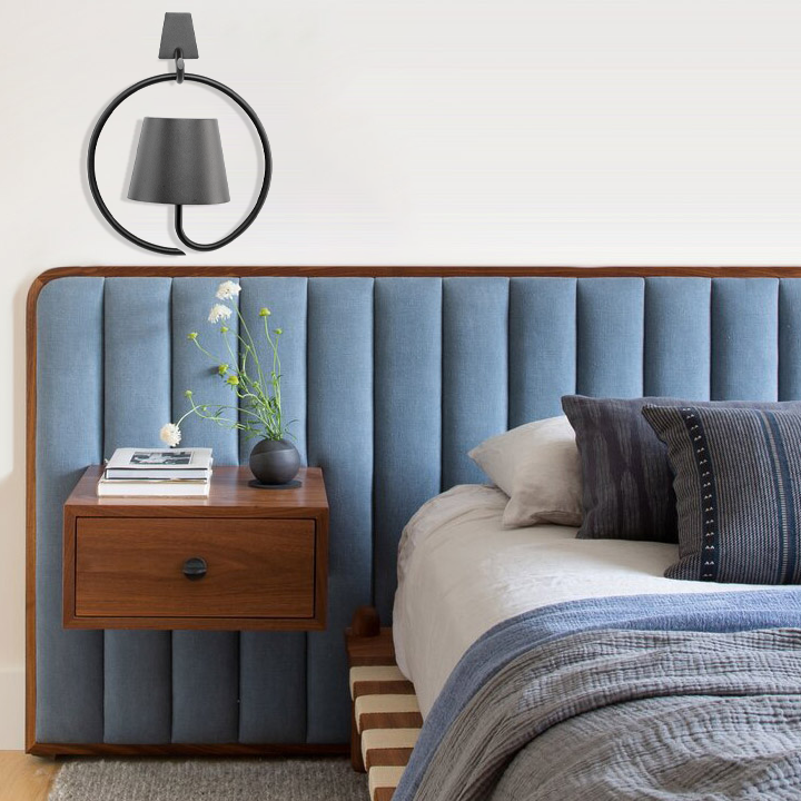 Wireless, dimmable LED hanging light, rechargeable for versatile indoor & outdoor ambient lighting.