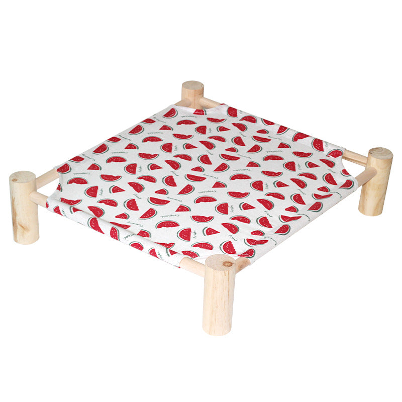 Portable cat hammock, breathable and cooling, perfect for outdoor or indoor use