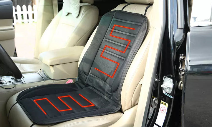 Premium full coverage heated car seat warmer cushion, a must-have auto accessory for winter.