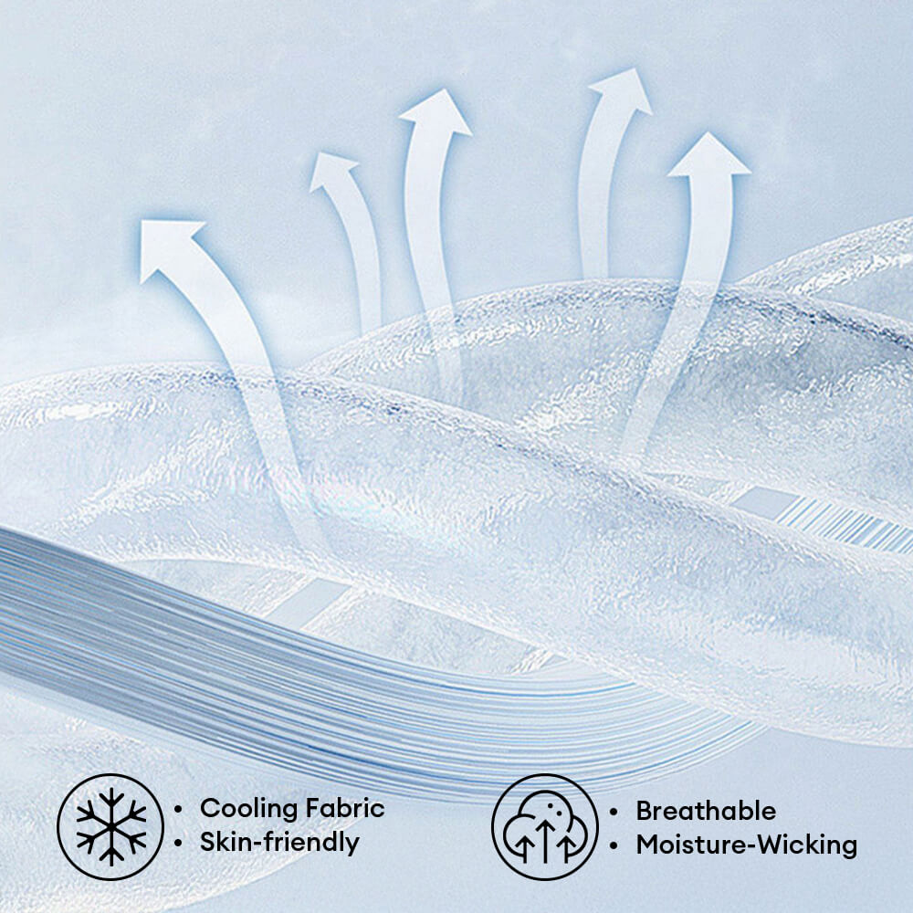 Durable pet furniture protector, a grey cooling mat for large dogs & cats on a sofa.