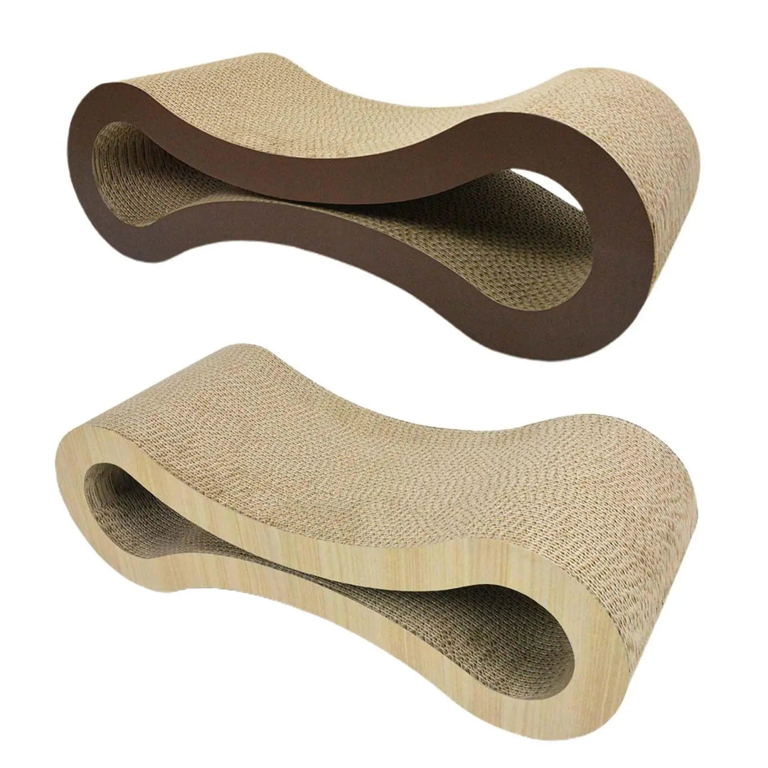 Unisex cat scratching post, interactive cardboard scratcher for healthy paws, pet supplies