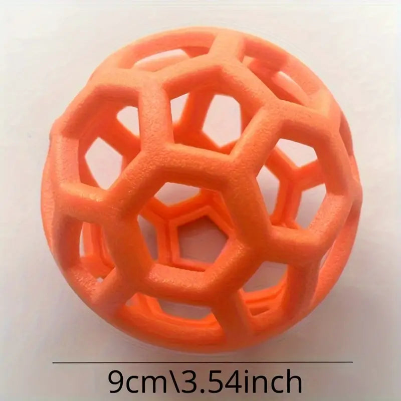 Pet enrichment sniffing chew ball, vibrant color, perfect for dogs to chew & discover treats