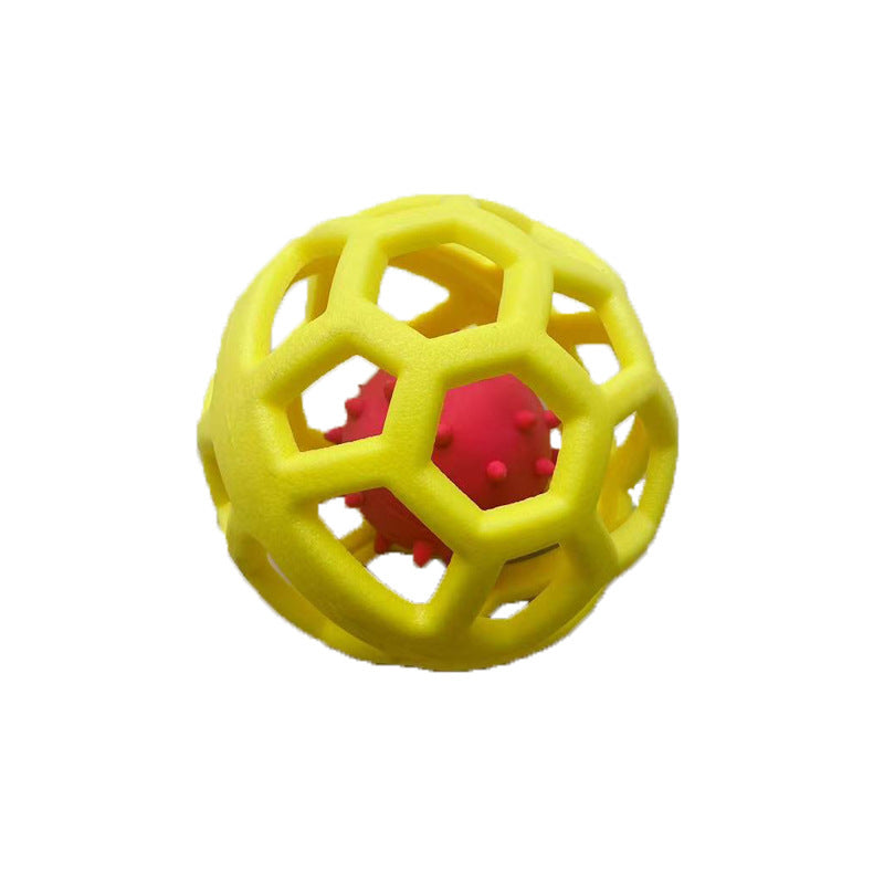 Colorful dog sniffing and chew ball, ideal pet supply for engaging playtime & mental focus