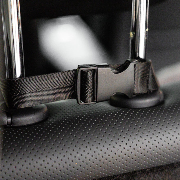 Waterproof dog car seat, back seat bed design for medium dogs, travel safe.