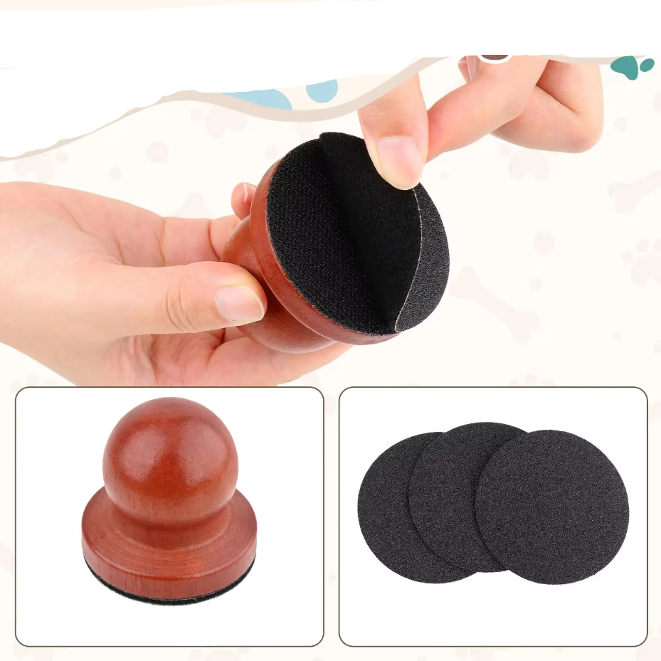 Professional pet grooming with Dog Claw Polisher, ensuring healthy paws