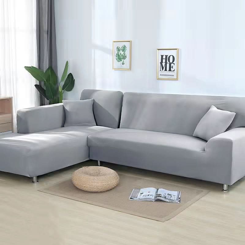 Premium elastic sofa slipcover, stylish home accessory offering ultimate furniture protection.
