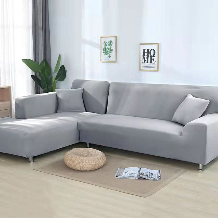 Premium elastic sofa slipcover, stylish home accessory offering ultimate furniture protection.