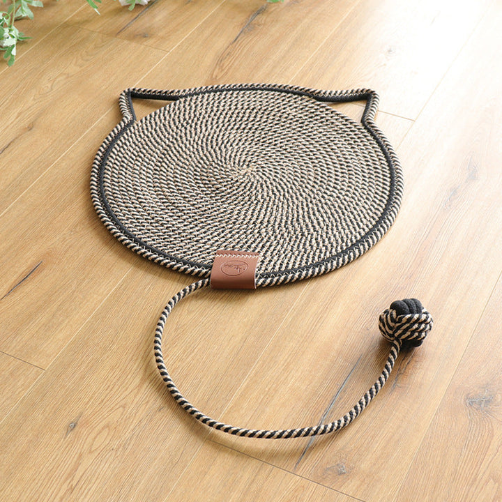 Furniture protector cat mat, offering a durable scratching surface for active cats.