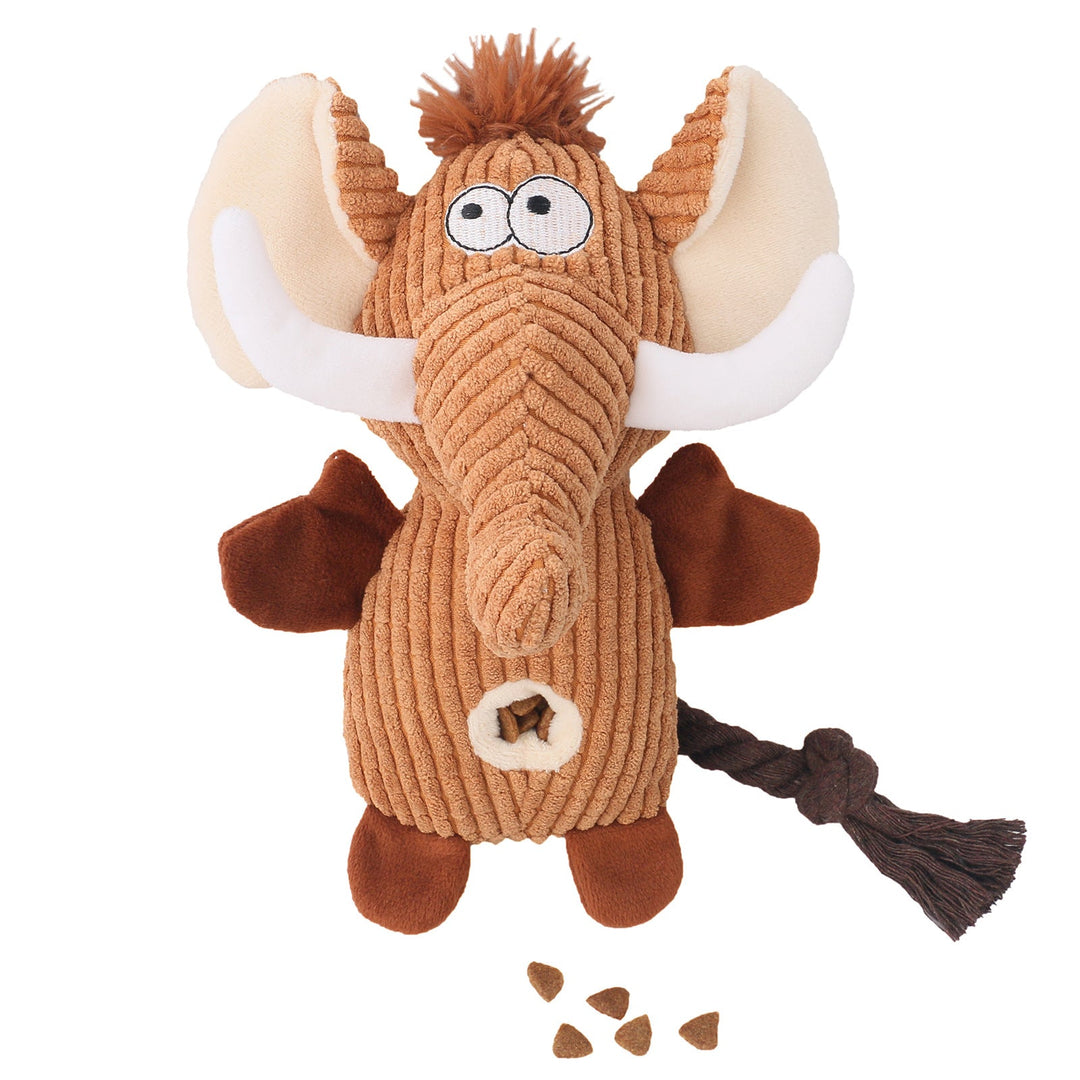 Purple extra-strong dog chew toy, squeaky and indestructible for power chewers, pet accessory