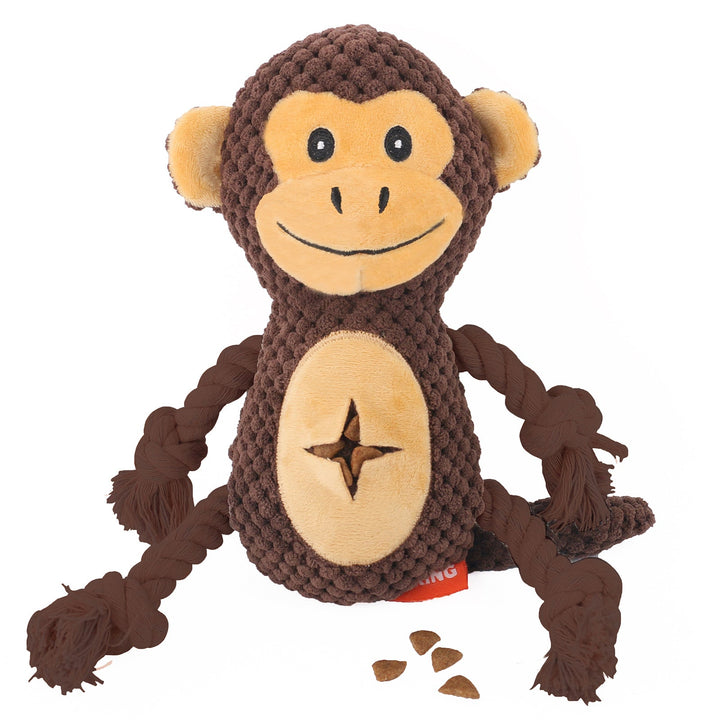 Multi-pack of chew toys for aggressive dogs, varying sizes and textures, engaging pet supply