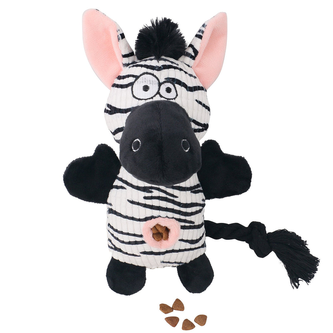 Yellow bone chew toy, heavy-duty for aggressive chewers, interactive squeaky dog toy