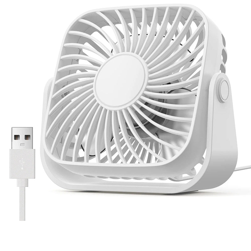 Modern design handheld USB fan, an essential personal cooler for active lifestyles.