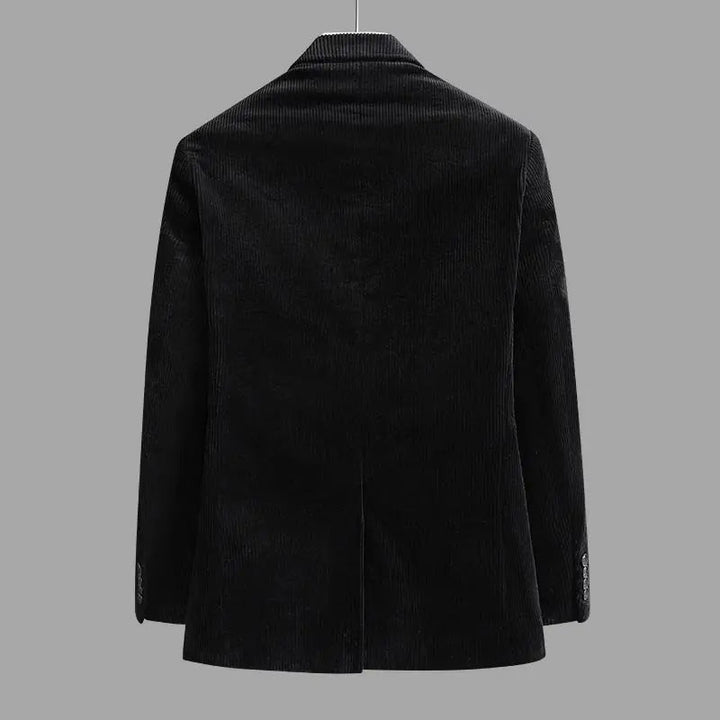 Elegant men's tailored blazer, perfect autumn/winter outerwear for business or smart casual events.