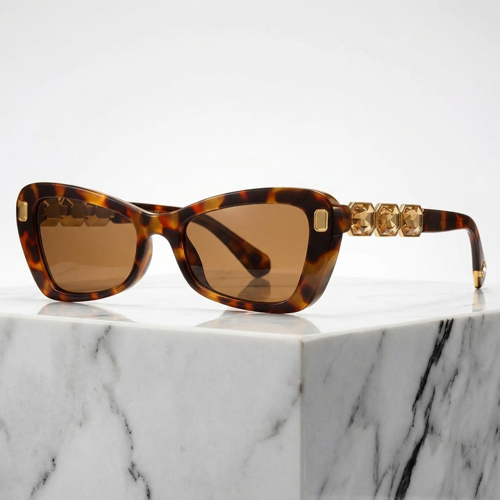 Trendy Kira cat-eye sunglasses for women, combining chic fashion with vital UV400 protection.