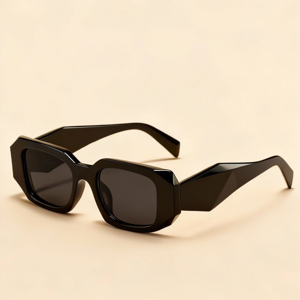 Tiger print Ventura UV400 sunglasses, offering bold unisex style & essential eye protection. Fashionable statement shades.