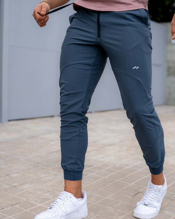 Athletic Valenza men's tapered joggers, quickdry activewear for gym, travel, & casual use.