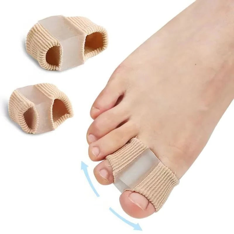 Unisex gel lined toe separators for all-day foot comfort & pain relief. Discreet bunion support.