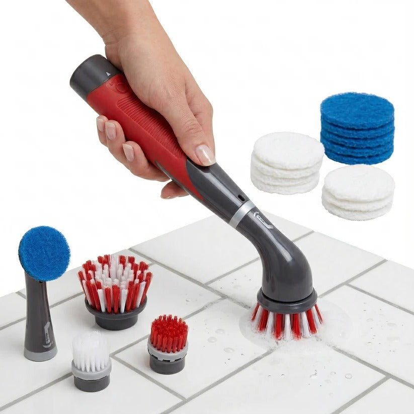 Cordless electric cleaner for kitchen cleaning, sinks, & countertops. A powerful deep cleaning home essential.
