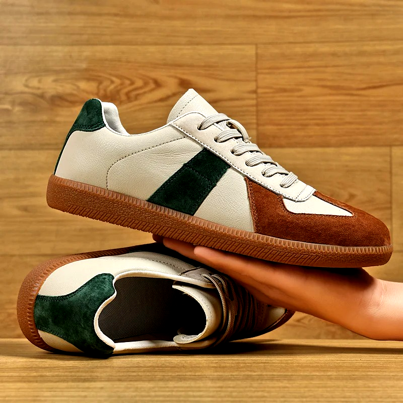 Unisex classic retro sneakers with cushioned support, perfect for everyday comfort & walking shoes.