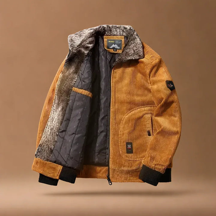 Versatile men's ridge outerwear, perfect long sleeve utility jacket for fall and winter layering.