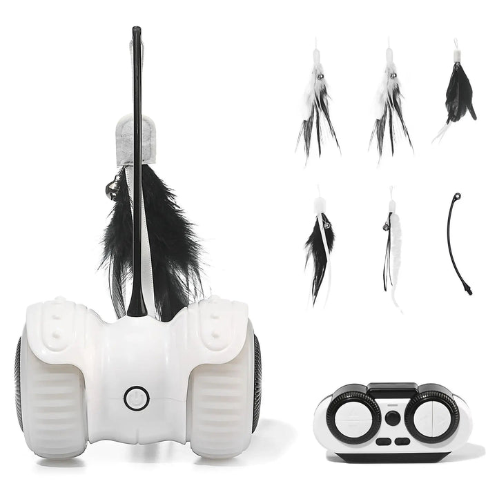 Interactive Remote Control Cat Toy, Electric PurrChase for feline enrichment and exercise