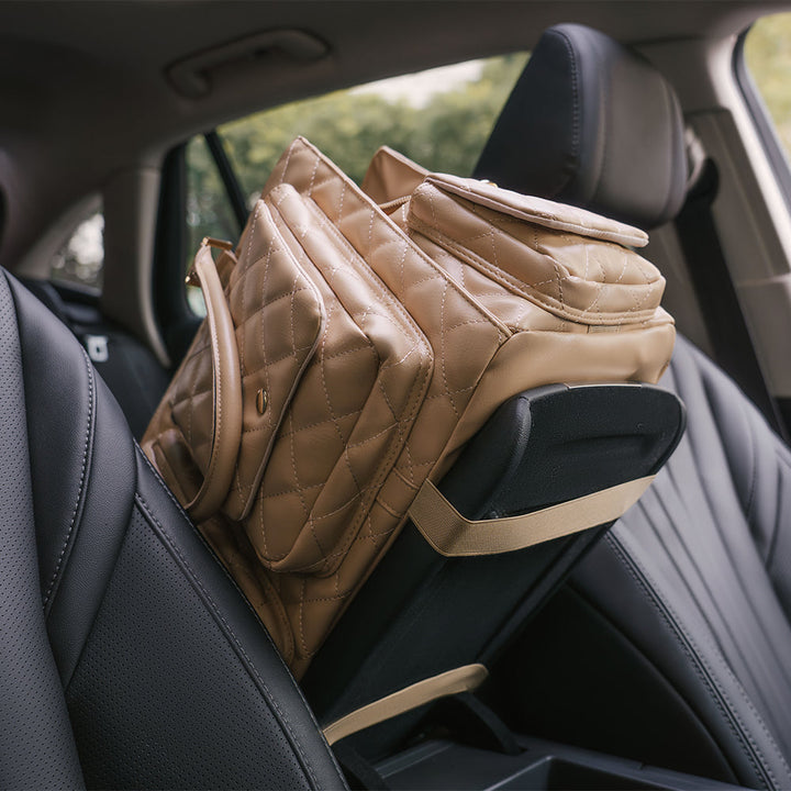 Large pet travel tote for dogs, featuring breathable mesh and a soft interior, airline approved
