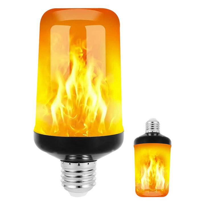 Mesmerizing LED flame light bulb with realistic flickering effect for home ambiance.