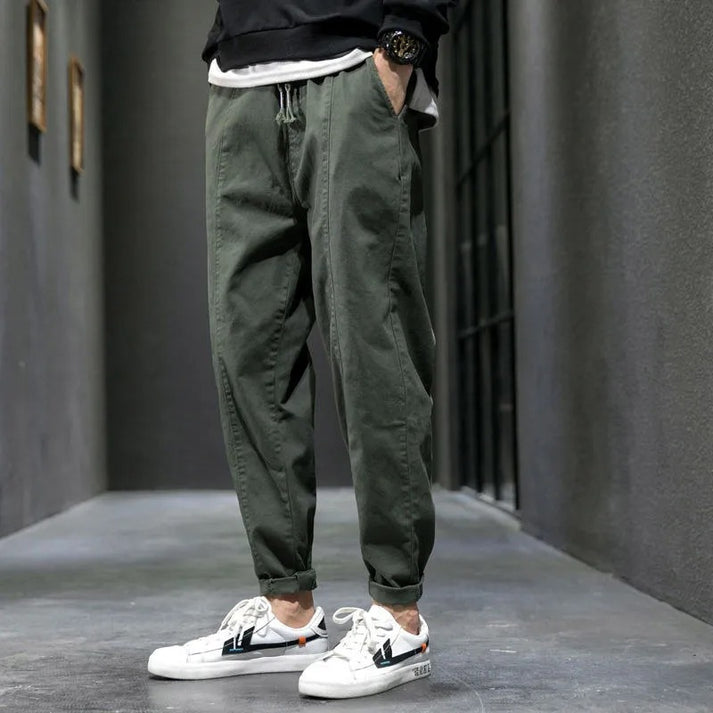 Men's urban tapered joggers, ultimate comfort for casual wear or loungewear.