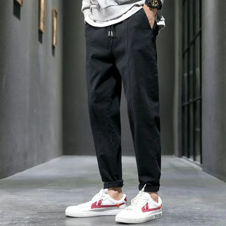 Men's stylish tapered joggers, perfect for activewear, casual comfort, and modern everyday fashion.