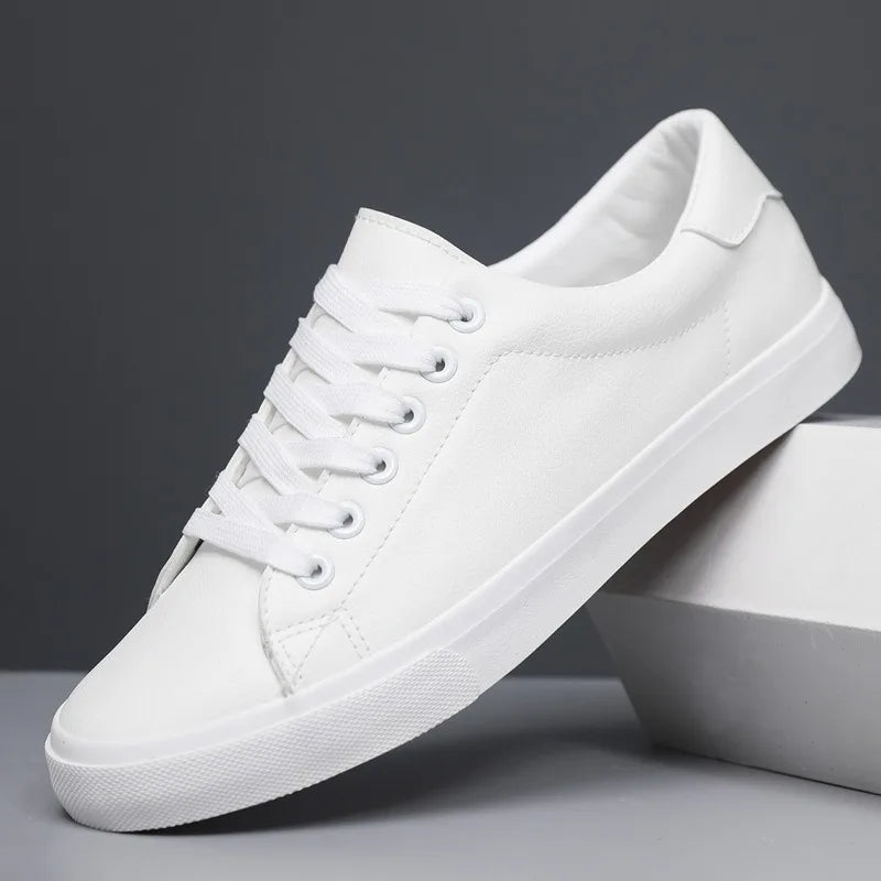 Classic men's low-top casual sneakers with lace-up design. Comfortable and versatile for everyday wear.
