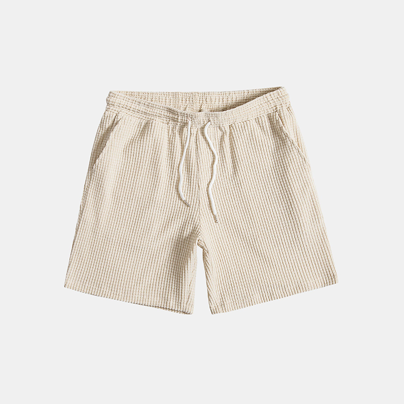 Comfortable men's summer clothing set, perfect for beach wear or casual outings.