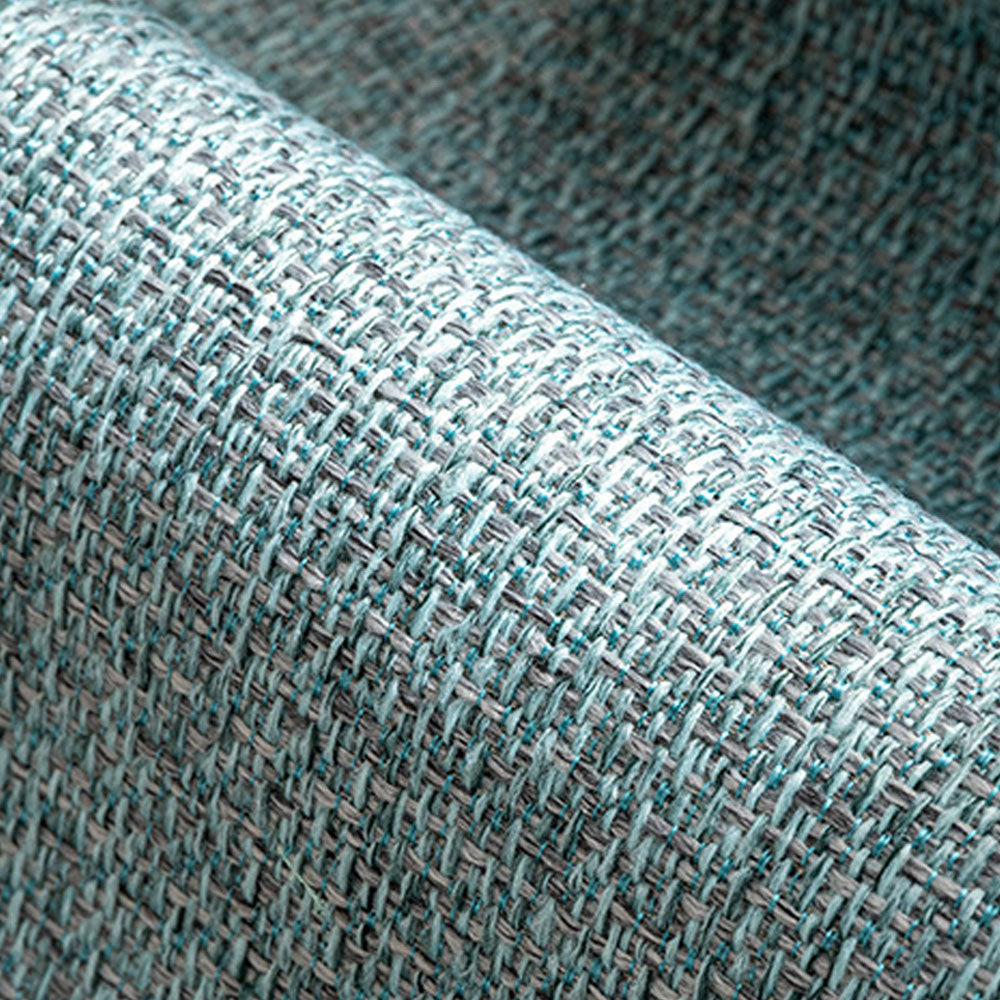 Breathable minimalist solid gray couch cover, perfect for a subtle living room aesthetic and pet protection.