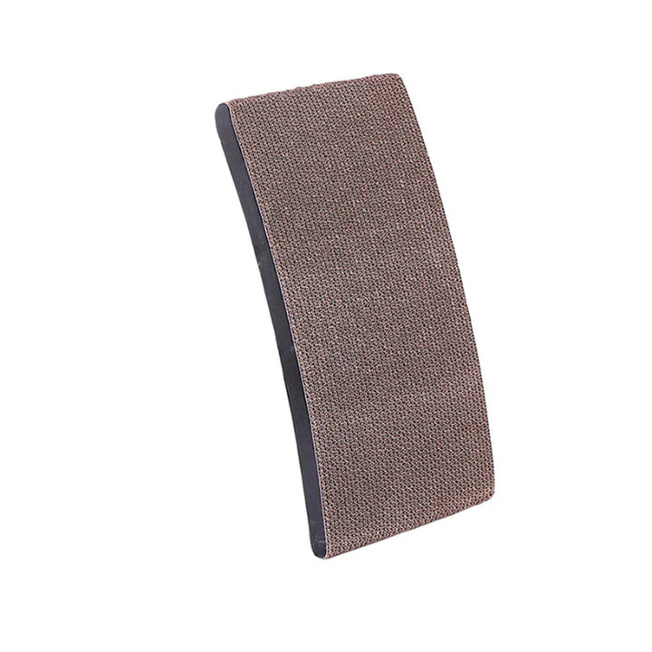 Eco-conscious cat scratcher lounger, modern pet furniture designed for feline comfort and sustainability