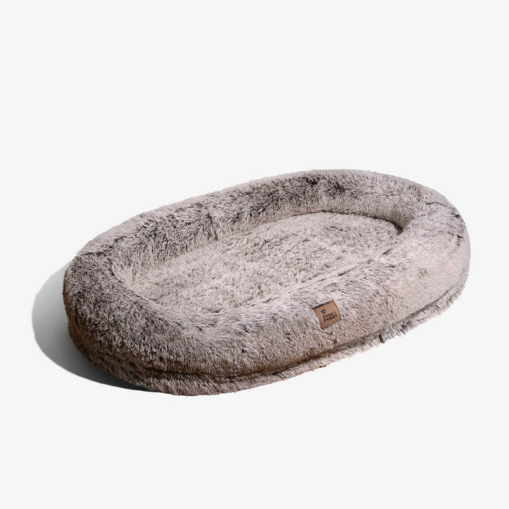 Orthopedic dog bed, donut design, offering unparalleled comfort and joint care.