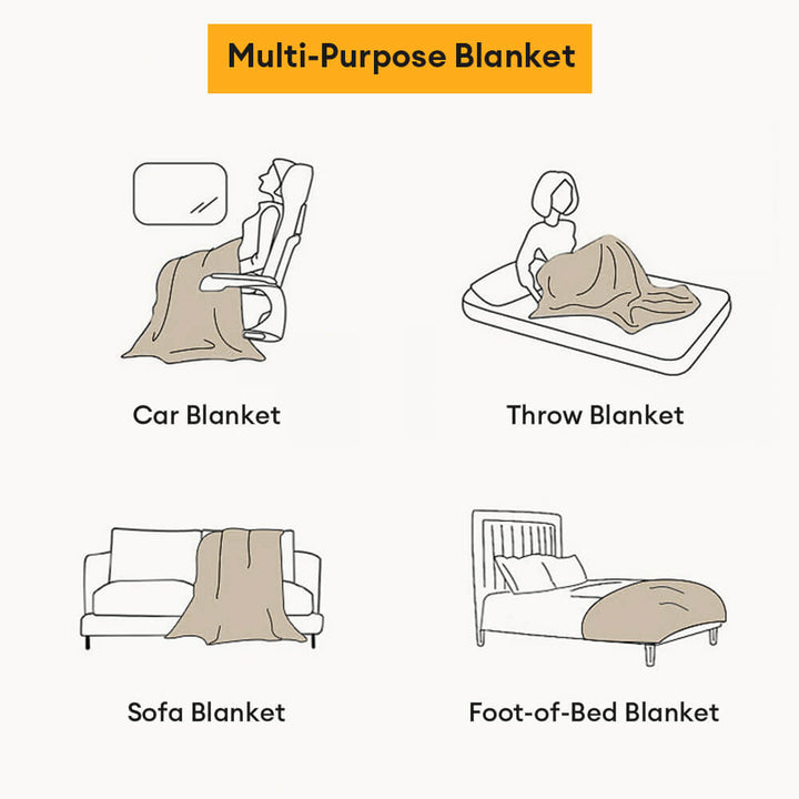 Comfortable Paw Print Chenille furniture protector, a durable anti-scratch sofa throw.