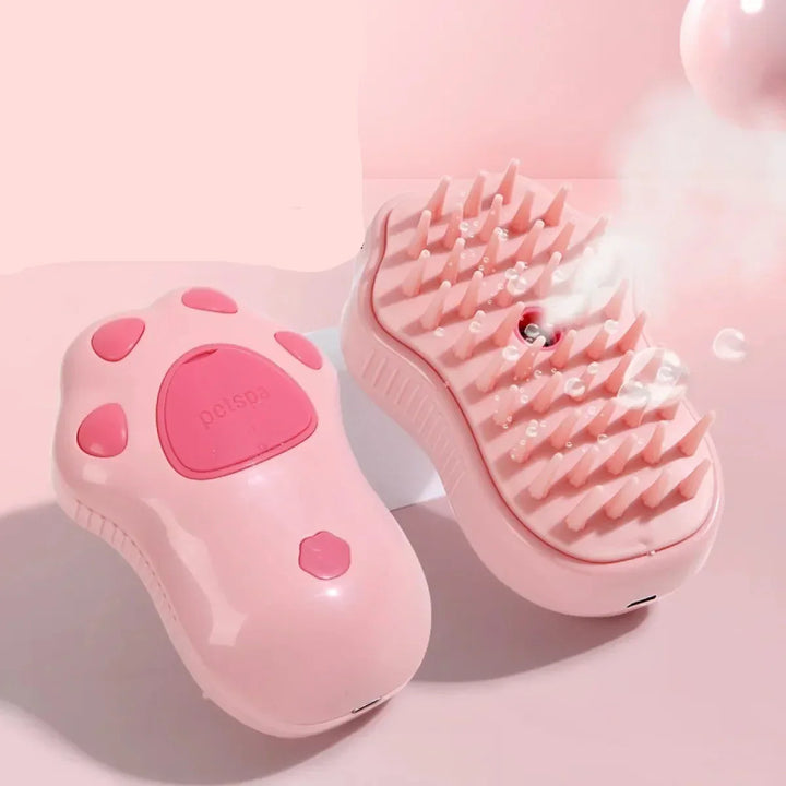 Versatile pet brush, suitable for dog grooming, deep cleaning, and providing a soothing massage function.