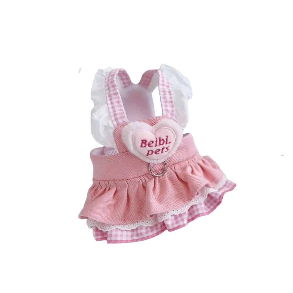 Pink adjustable pet comfort harness for dogs, breathable mesh, secure fit for walking.