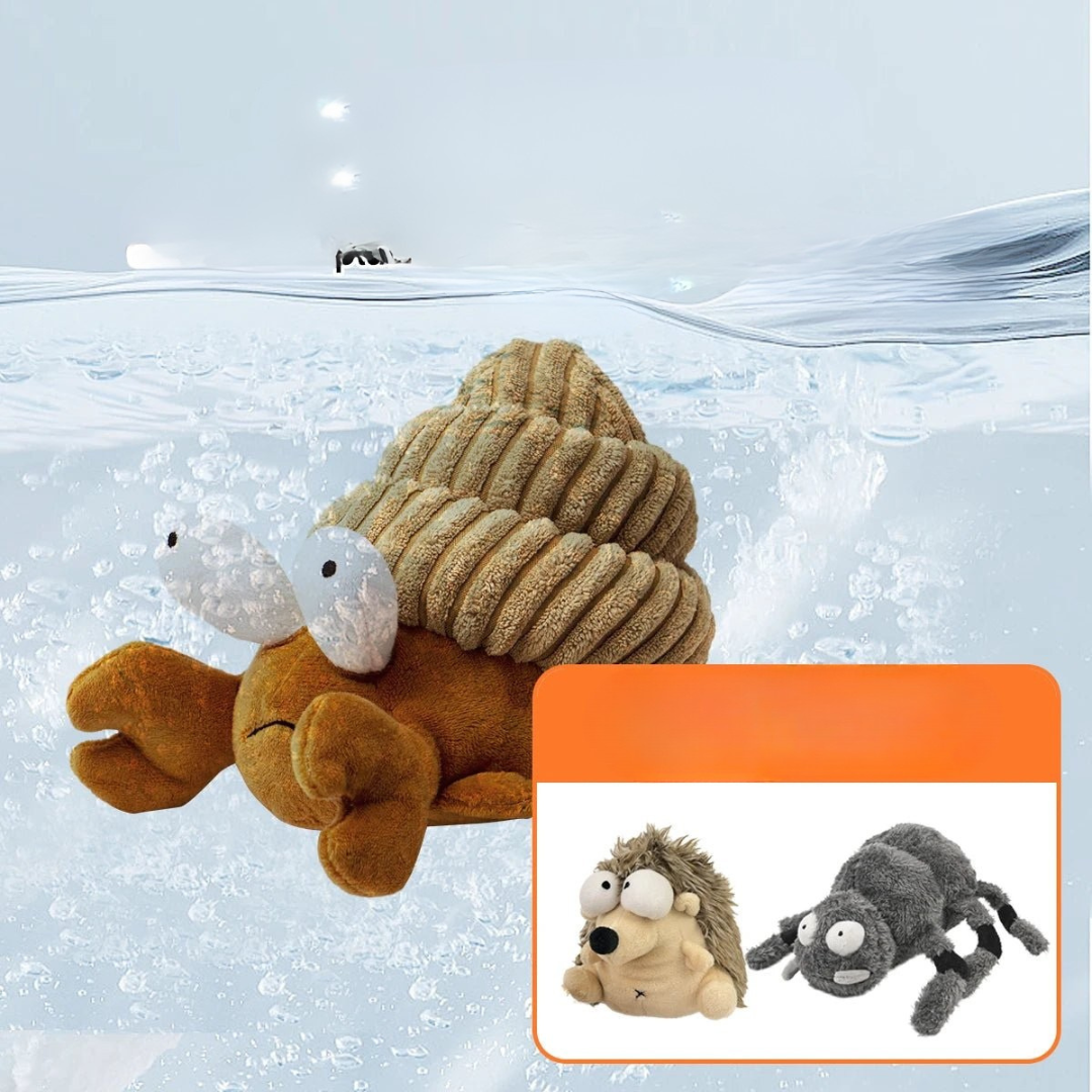 Soft plush pet dancing ball toy, perfect for interactive entertainment and active pets.